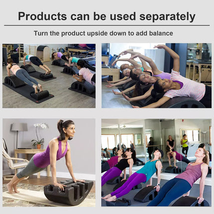 Pilates Spine Corrector Barrel Home Gym Fitness Workout Equipment Foam