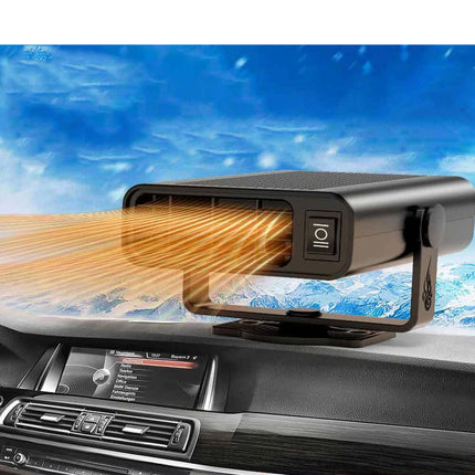 Portable Electric Car Heater 12V Heating Fan Defogger Defroster Demister