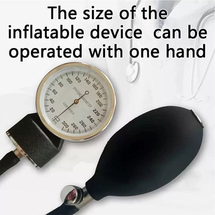 Manual Blood Pressure Monitor BP Cuff Gauge Aneroid Sphygmomanometer Machine Kit