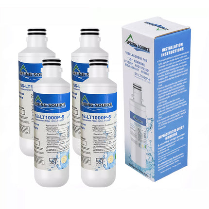 4x LG LT1000P ADQ747935 Compatible Refrigerator Water Filter Replacement For GF-V708MBSL
