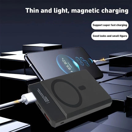 Portable 20000mah Power Bank USB Backup Battery Charger Wirless For Mobile Phone