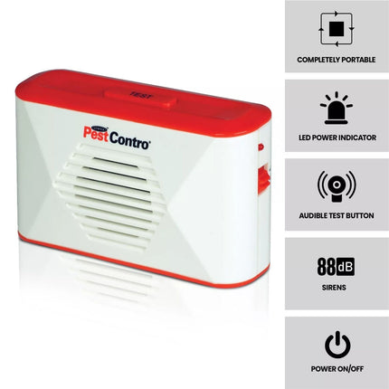 Pest Repeller Ultrasonic Electronic Mouse Rat Fly Mosquito Insect Rodent Control