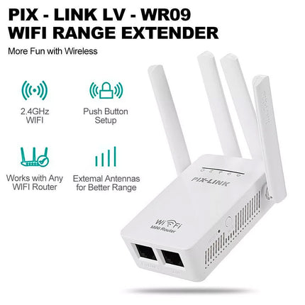 Wireless Amplifier Router Signal Booster 1200Mbps WiFi Range Extender Repeater