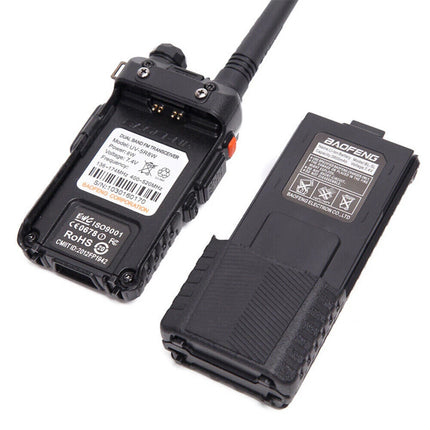1 Set Walkie Talkie Band Handheld Earphones Two Way Radio 400-470MHz 3800MAH