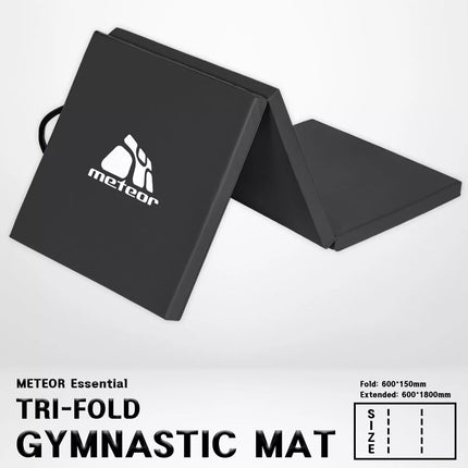 180x60cm Tri-Fold Gymnastic Mat Gym Mat Tumbling Mat Exercise Mat