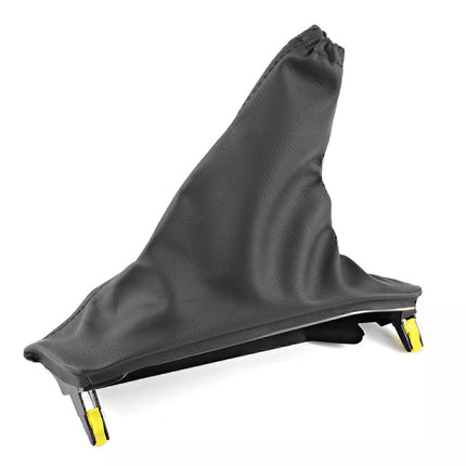 T-Bar + Handbrake Boot cover Set Black Leather For Ford Falcon FG FG-X 2008-2018