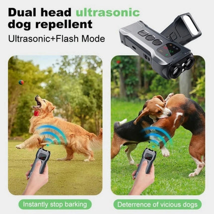 2025 Dog Barks No More Dog Training Device Rechargable Ultrasonic Anti Barkin