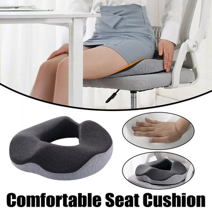 Memory Foam Seat Cushion Breathable Comfort Pad Sedentary Office Chair Support