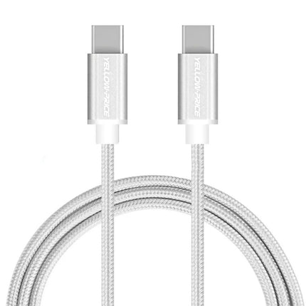 1.8M Compatible Nylon Braided USB C to USB C Cable Increased Durability