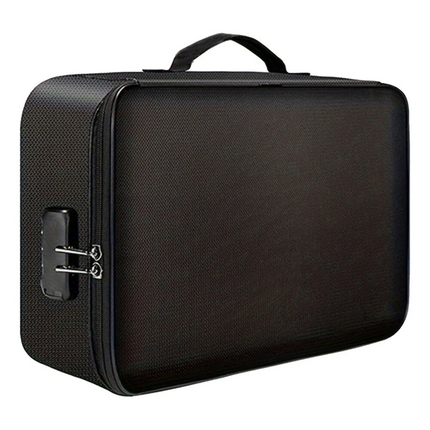 Waterproof Fireproof Safe Box Document Bag Organizer Cash Money File Storage Box