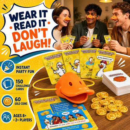 Funny Duckbill Mouth Prop Party Board Game You Laugh You Lose Party Game Family Fun