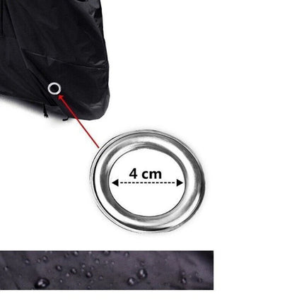 210T Polyester Bike Cover Outdoor Waterproof Dustproof Bicycle Protective Cover with UV Protection
