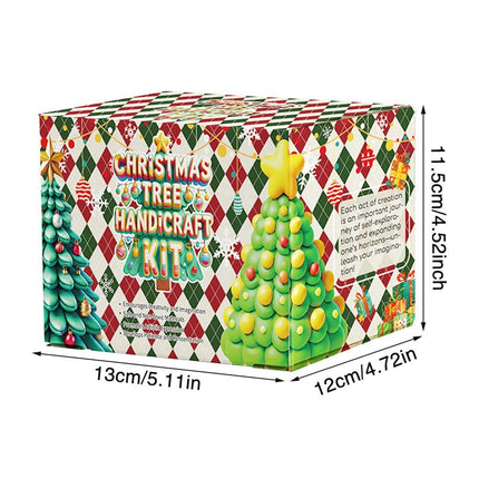 DIY Christmas Tree Clay Kit Make Your Own Christmas Tree Ornament Kit Gift