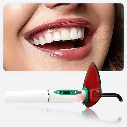 Rechargeable UV Dental Wireless Cordless LED Curing Light Lamp Machine 2200mAh