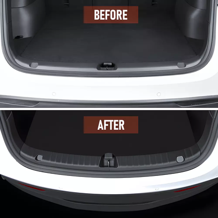 Rear Bumper Guard TPE Trunk Protector Cover Protection for Tesla Model Y 2022-23
