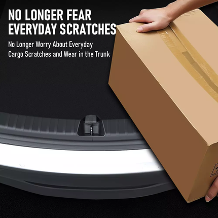 Rear Bumper Guard TPE Trunk Protector Cover Protection for Tesla Model Y 2022-23