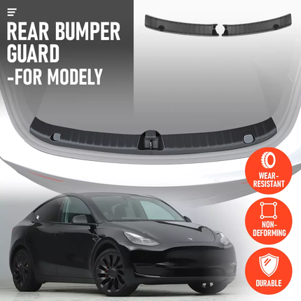 Rear Bumper Guard TPE Trunk Protector Cover Protection for Tesla Model Y 2022-23