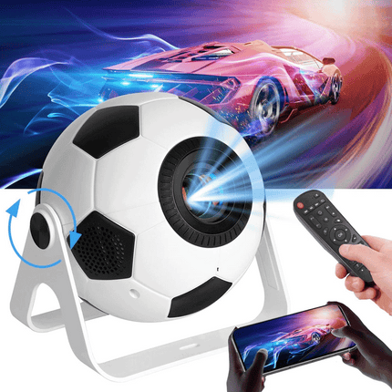 Mini Portable LED Projector For Android 11 Bluetooth Theater 4K Electronic Focus