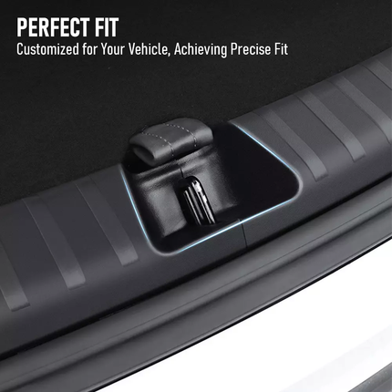 Rear Bumper Guard TPE Trunk Protector Cover Protection for Tesla Model Y 2022-23