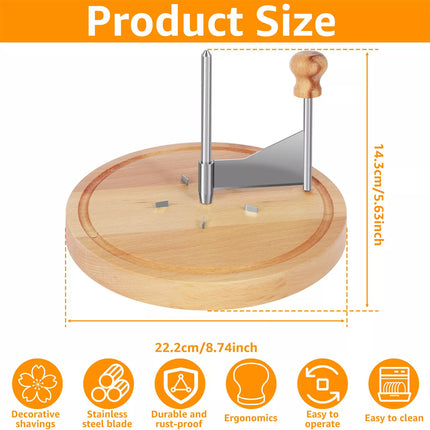 Cheese Curler Stainless Steel Cheese Shaver 8.7×5.6 Inch Cheese Cutter