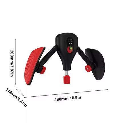Thigh Master & Kegel Exerciser - Pelvic Floor Muscle Trainer for Men & Women Black