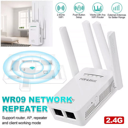 Wireless Amplifier Router Signal Booster 1200Mbps WiFi Range Extender Repeater