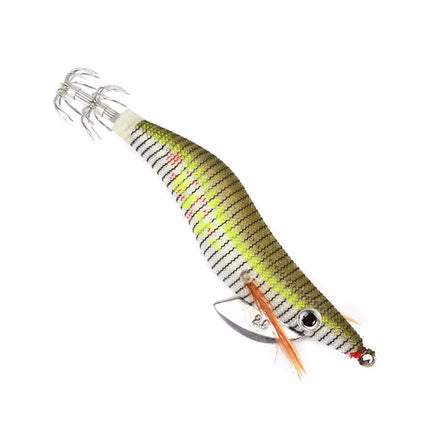 6 Squid Jigs  Lure 3.0 Egi Glow Tall  Tackle Calamari Squid Jig Fishing Lures