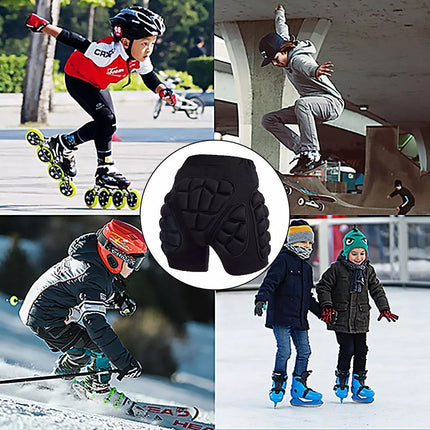 Hip Padded Shorts Protective Ski Skate Snowboard Impact Pants Hip Protector Gear XL
