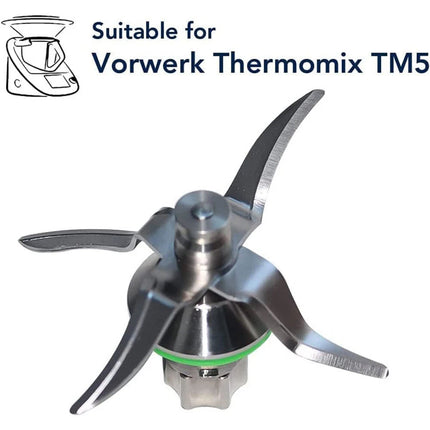 Stainless Steel Blender Blade Spare Parts Accessories For Vorwerk Thermomix TM5
