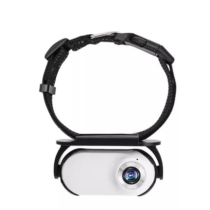 Pet Collar Camera, HD Pet Camera,Mini Camera for Video Records Dog for pet (White)