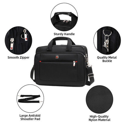 40*16*30Cm Laptop Bag Notebook Computer Carry Shoulder Case Sleeve Bag