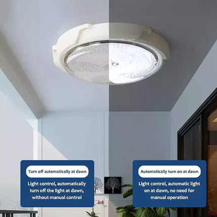 Smart Indoor Solar Ceiling Light Garden Pandent Lamp With Line Corridor Light