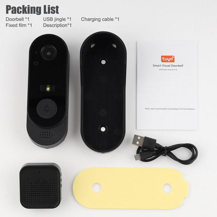 HD Smart Wireless WiFi Video Doorbell Camera Intercom Security Camera Door Bell