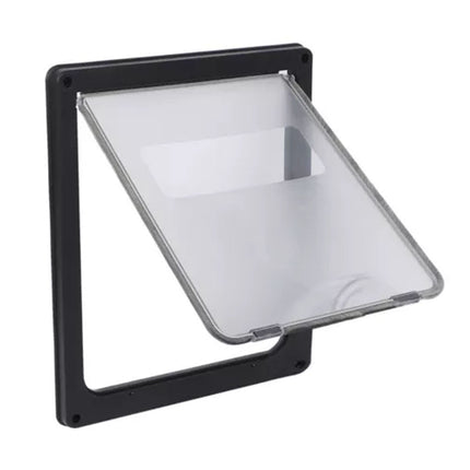 Extra Large Size 2 Way Lockable Pet Dog Cat Safe Security Brushy Flap Door