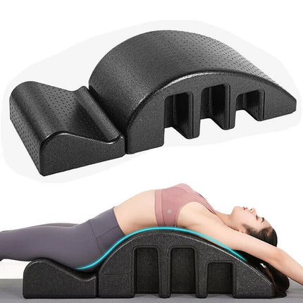 Pilates Spine Corrector Barrel Home Gym Fitness Workout Equipment Foam