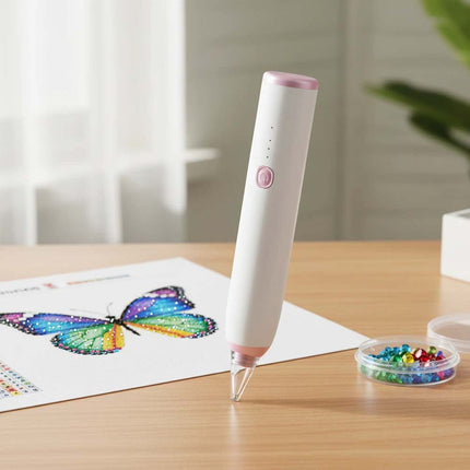 DIY Craft Electric Diamond Art Painting Pen Diamond Suction Tool for Nail Art