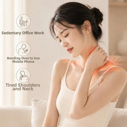 Seahorse Shoulder and Neck Massager Three Level Pressure Adjustment Human Hand