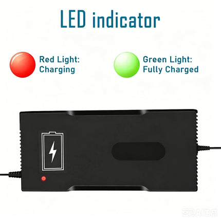 14.6V 10A AC-DC Battery Charging Charger For 12V Lithium-iron phosphate Lifepo4