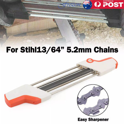 In 1 Easy File Chainsaw Chain Sharpening Tool For STIHL 13/64" 5.2mm Replace