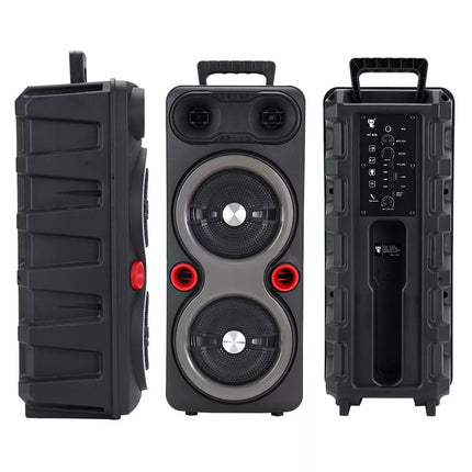 2000W Loud Bluetooth Speaker Portable Party Outdoor Wireless Subwoofer with Mic