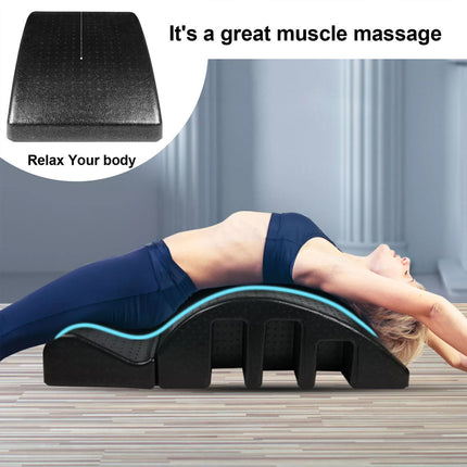 Pilates Spine Corrector Barrel Home Gym Fitness Workout Equipment Foam