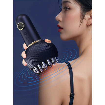 Electric Lymphatic Drainage Machine Meridian Body Massage Brush Microcurrent