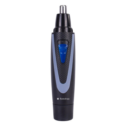 Remover Nose Hair 2in1 Clipper Trimmer Electric Men Shaver Hair Removal Grooming (1x Trimmer+4pcs AA)