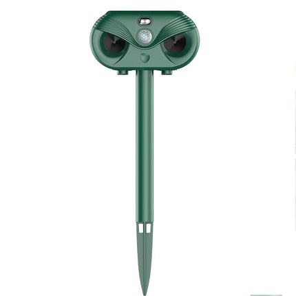 Ultrasonic Bird Repeller Solar LED Pest Control Scarer Deterrent Motion Sensor