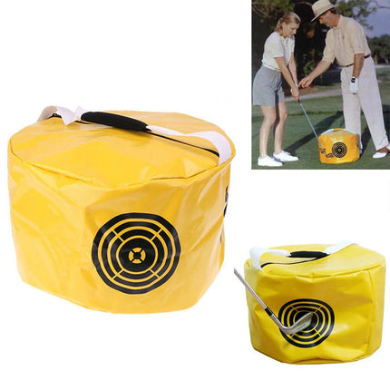 Golf Power Impact Smash Bag Driving Swing Aid Hit Practice Training Trainer