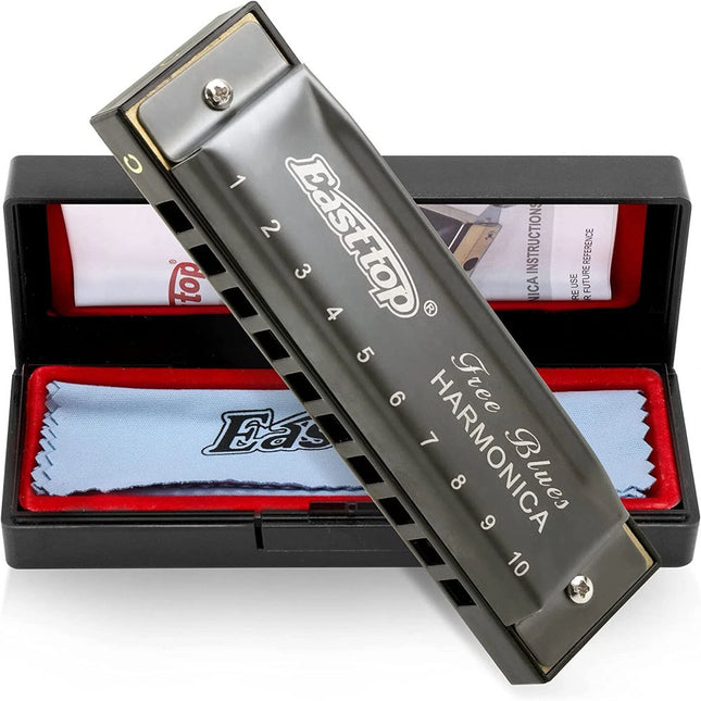 Diatonic Blues Harmonica Key of C 10Hole 20Tone Blues Harp Mouth Organ