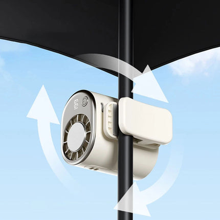 Car Clip On Air Conditioner Fan with 16°C Semiconductor Cooling Chips 199 Speeds