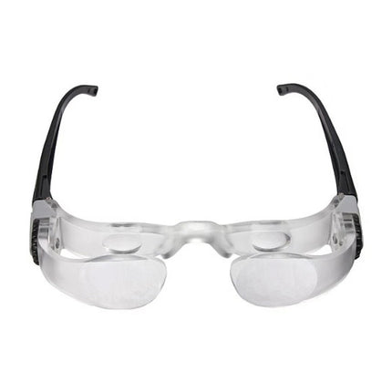 2Pcs Hyperopia Magnifying TV Glasses Adjustable Magnifier Reading Glasses