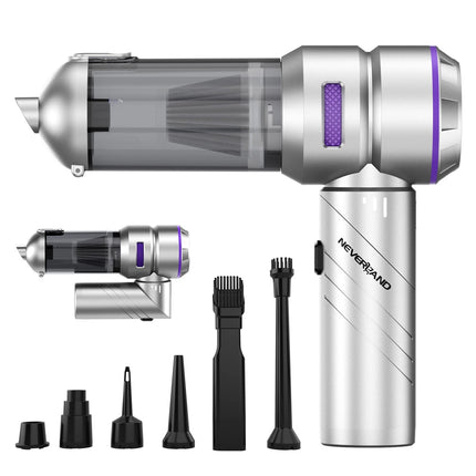 Hand Held Car Vacuum Cordless 15000PA Rechargeable High Power Cordless 80,000RPM