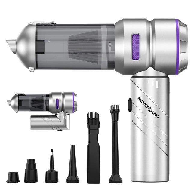 Hand Held Car Vacuum Cordless 15000PA Rechargeable High Power Cordless 80,000RPM